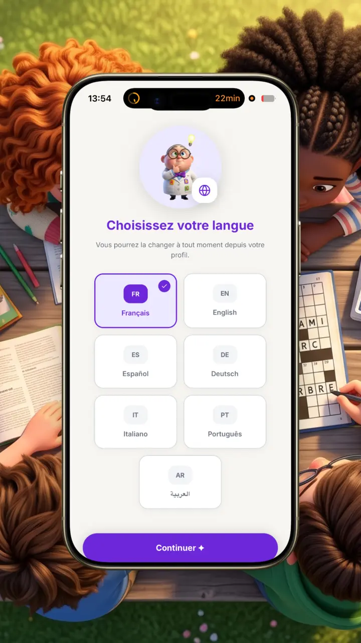 Capture de l'application DevineTonMot 6