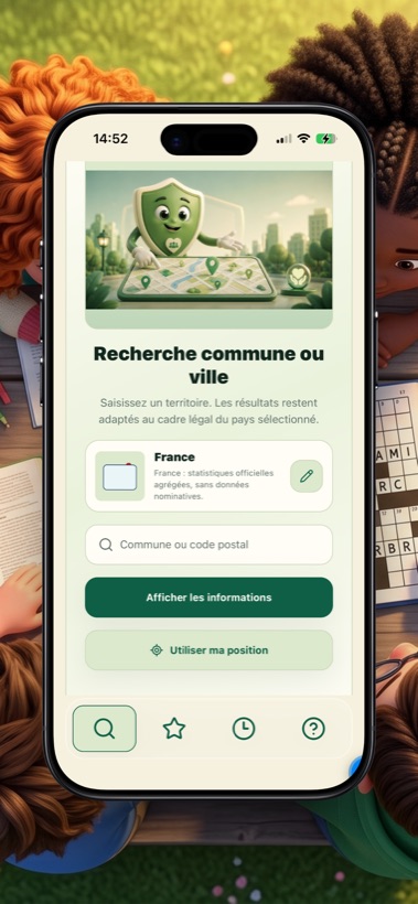 Recherche de commune Prevention Works